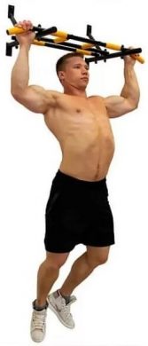 Турник 5-и хватный Absolute Champion “Победитель”, черный