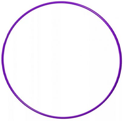 Обруч стальной Absolute Champion, фиолетовый, диаметр 54см.