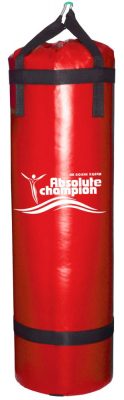 Мешок боксерский Стандарт Absolute Champion, красный, 65кг