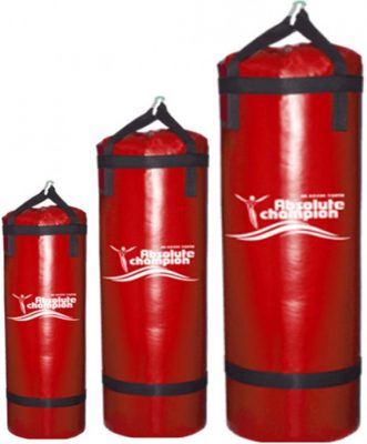 Мешок боксерский Стандарт Absolute Champion, красный, 65кг