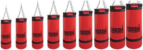 Мешок боксерский Стандарт ПЛЮС Absolute Champion, красный, 45кг