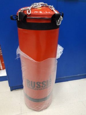 Мешок боксерский Стандарт ПЛЮС Absolute Champion, красный, 45кг