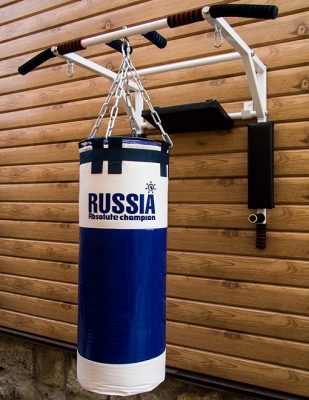Мешок боксерский Премиум Absolute Champion, синий, 65кг