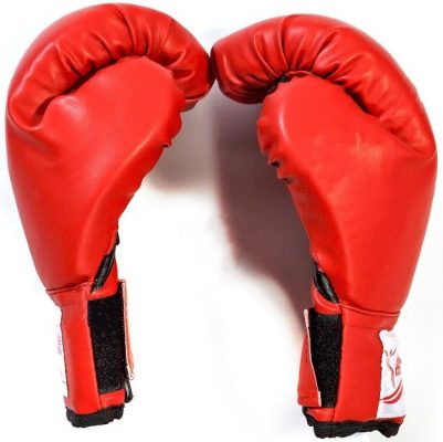 Перчатки боксерские детские №1 Absolute Champion, красные, 6 унц.