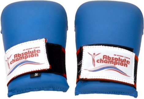 Перчатки спарринговые Absolute Champion, синие, размер L