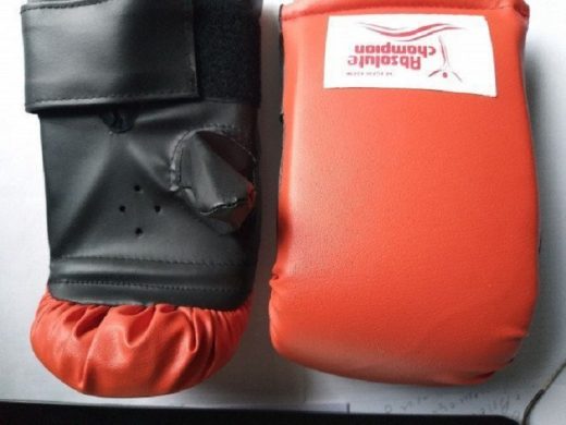 Перчатки тренировочные Absolute Champion, красные, размер S