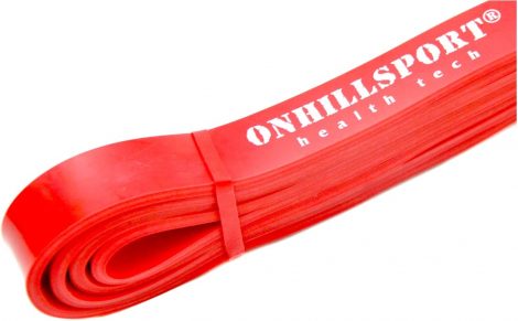 Резиновая петля для фитнеса Onhillsport, красная 6-24 кг.