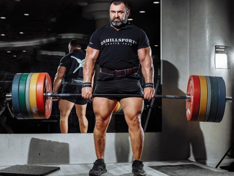 Пояс атлетический ONHILLSPORT 60/150 мм, пряжка, трехслойный, черный, размер XXXL (110-130 см)