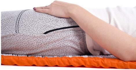 Коврик массажно-акупунктурный “Релакс” большой ONHILLSPORT, 165х40см, оранжевый