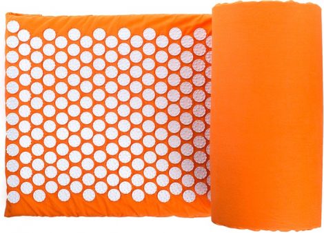 Коврик массажно-акупунктурный “Релакс” большой ONHILLSPORT, 165х40см, оранжевый
