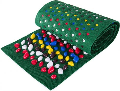 Коврик массажный “Ортопед” ONHILLSPORT, 150*40см, зеленый