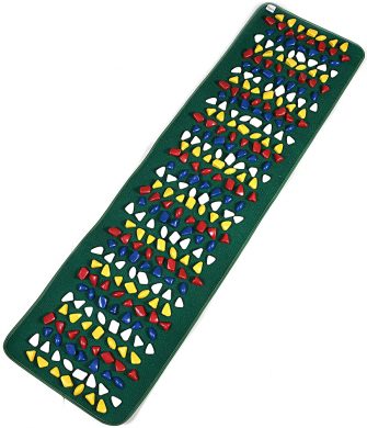 Коврик массажный “Ортопед” ONHILLSPORT, 150*40см, зеленый