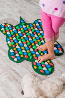 Коврик массажный “Черепаха” ONHILLSPORT, 80*45см