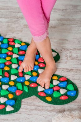 Коврик массажный “Черепаха” ONHILLSPORT, 80*45см