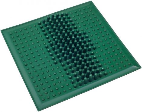 Коврик массажный от плоскостопия ONHILLSPORT, (26*26 см), зеленый