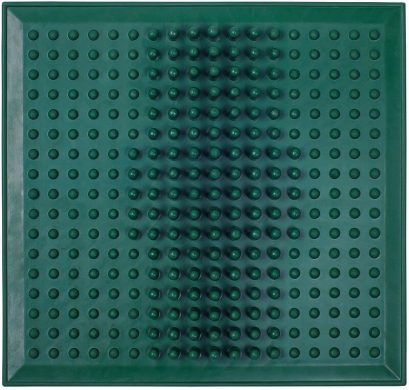 Коврик массажный от плоскостопия ONHILLSPORT, (26*26 см), зеленый