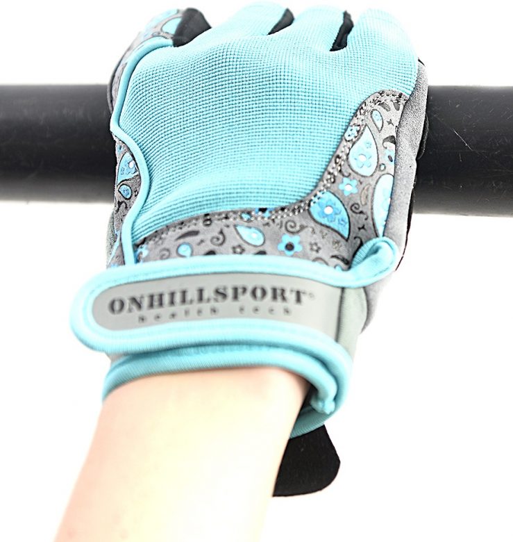 Перчатки для фитнеса Onhillsport X10 женские замш, размер m