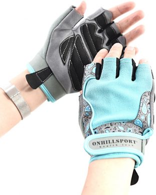 Перчатки для фитнеса Onhillsport X10 женские замш, размер xxl