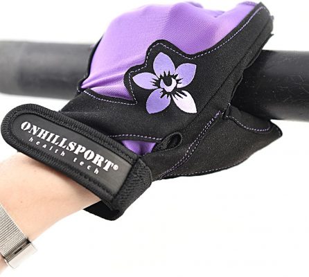 Перчатки для фитнеса Onhillsport X11 женские замш, размер m