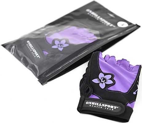 Перчатки для фитнеса Onhillsport X11 женские замш, размер l