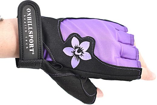 Перчатки для фитнеса Onhillsport X11 женские замш, размер xl