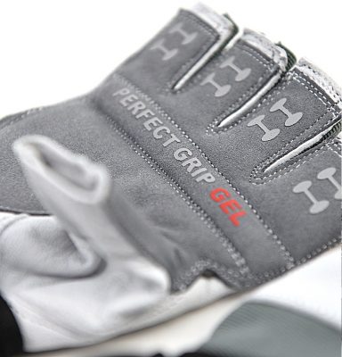 Перчатки для фитнеса Onhillsport Q10, мужские с фиксатором, кожа, размер l