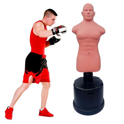 Манекен CENTURION Boxing Punching Man-Heavy (беж), Регулировка высоты!!!