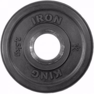 Диск Iron King Евро-Классик, стальная втулка, 51 мм, 2,5кг.