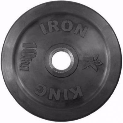 Диск Iron King Евро-Классик, стальная втулка, 51 мм, 10кг.