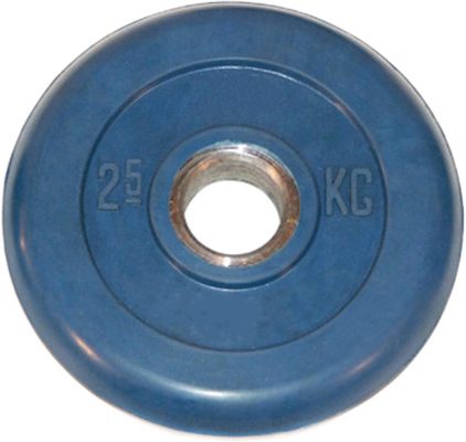 Диск Iron King Евро-Классик, стальная втулка, 51 мм, 2,5кг., цветной