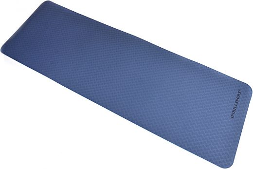 Коврик для йоги Onhillsport TPE 2-х слойный, сине-голубой