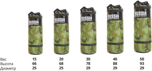 Мешок боксерский Армейский Absolute Champion, 20кг