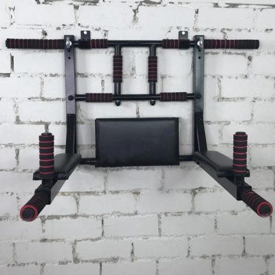 Турник-Брусья-Пресс 3в1 усиленный Axioma 40×40, цвет чёрный