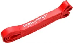 Резиновая петля для фитнеса Onhillsport, красная 6-24 кг.